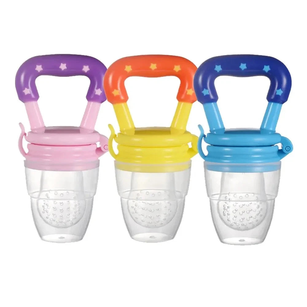 Baby Silicone Pacifier Feeder 3 Piece Set