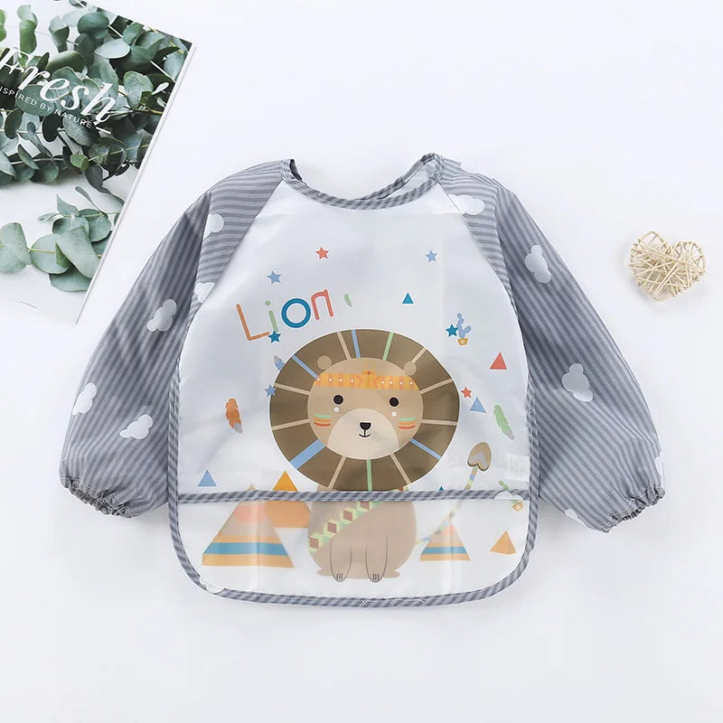 Waterproof Long Sleeve Baby Bib