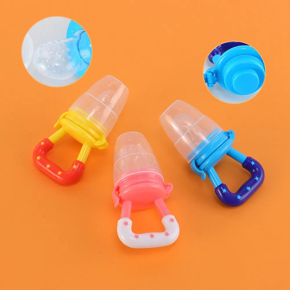 Baby Silicone Pacifier Feeder 3 Piece Set