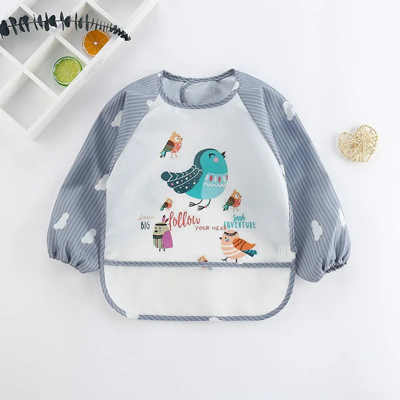 Waterproof Long Sleeve Baby Bib