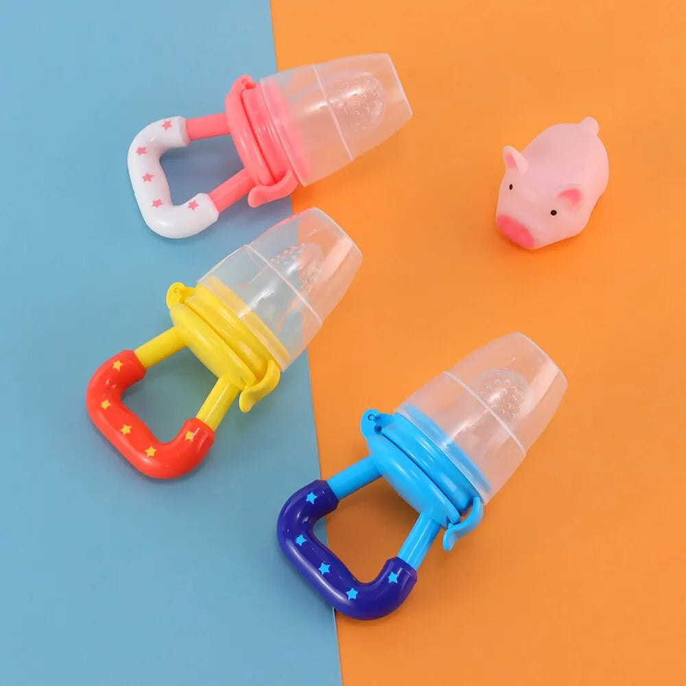 Baby Silicone Pacifier Feeder 3 Piece Set