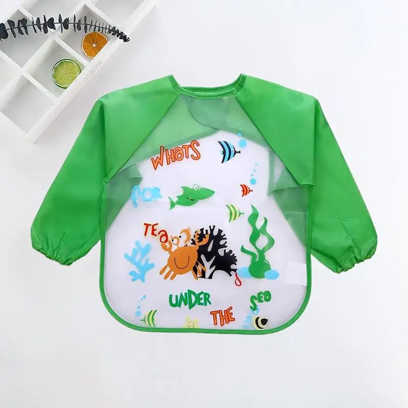 Waterproof Long Sleeve Baby Bib