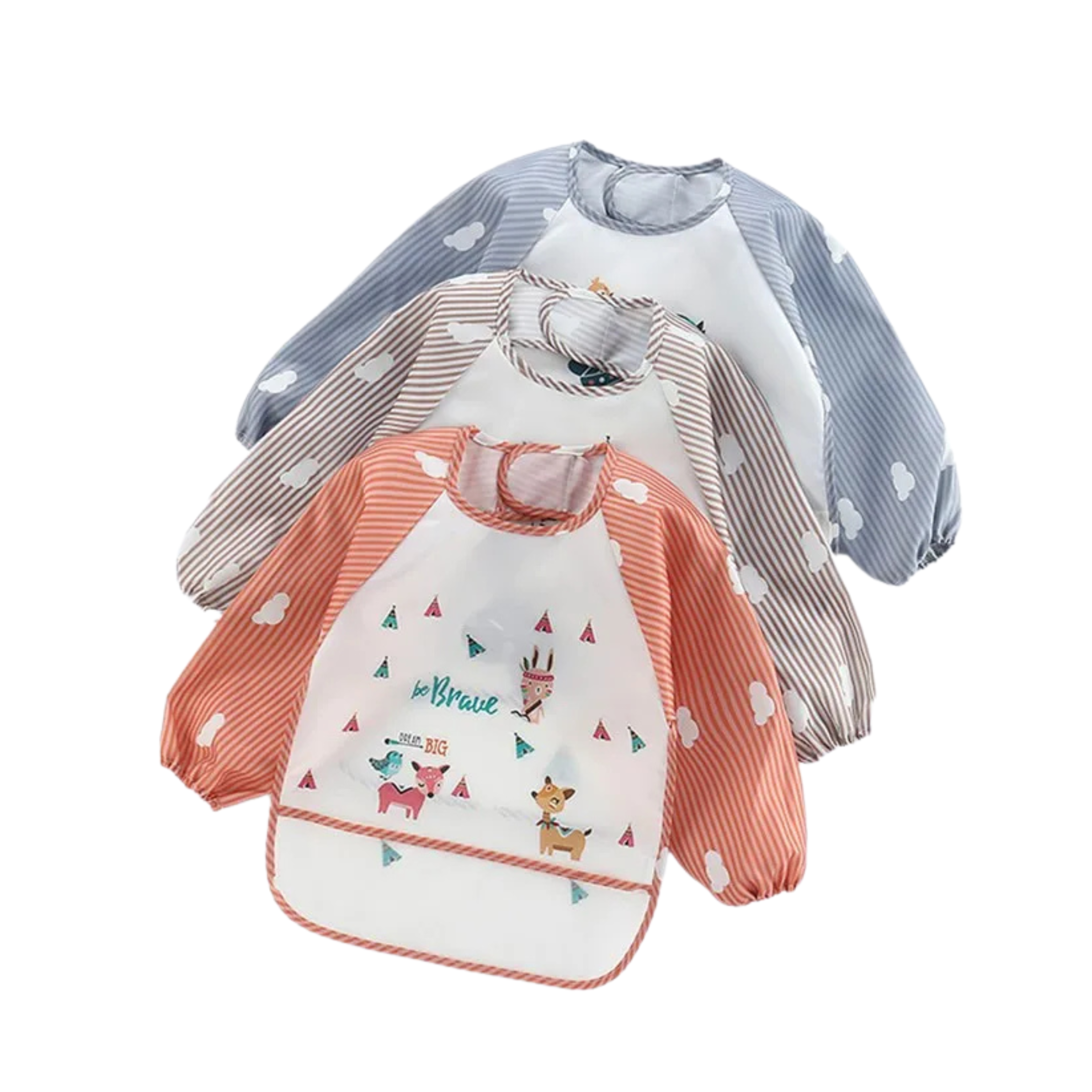 Waterproof Long Sleeve Baby Bib